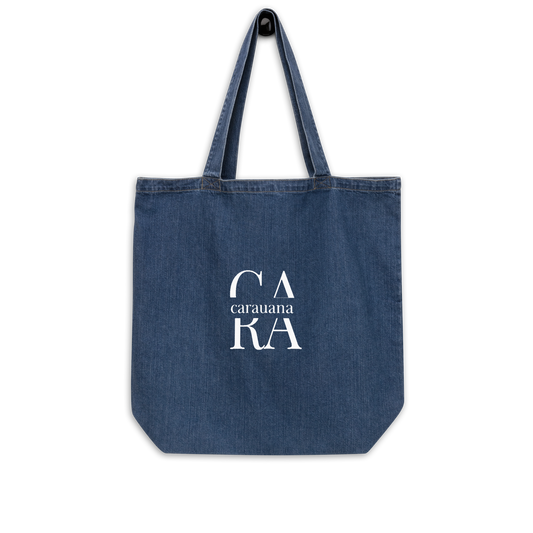 CARAUANA denim tote bag Carauana Store