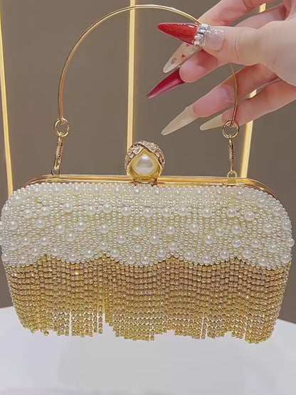 Carauana Pearl Clutch Purse
