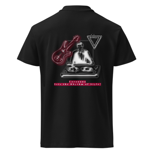 Premium polo shirt Carauana Rhythm of Style Carauana Store