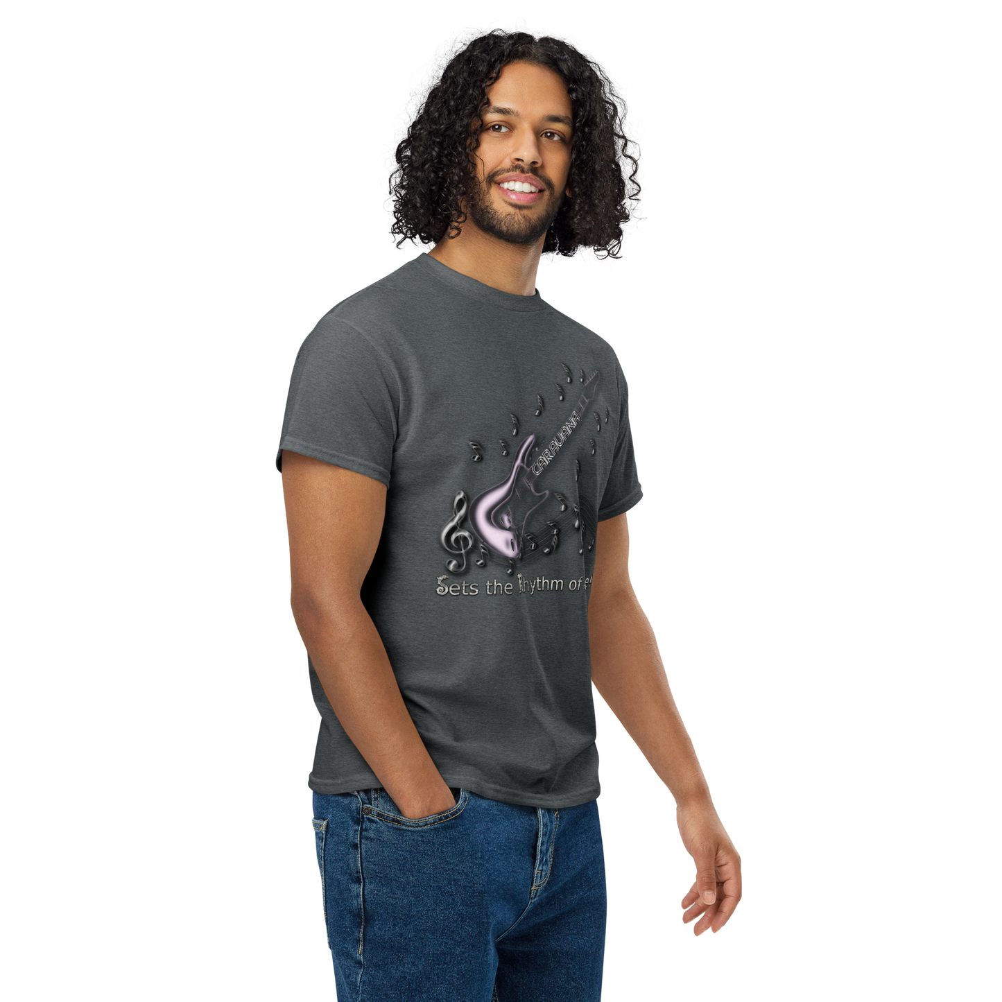 🎸 Premium® T-Shirt CaRaUaNa Guitar V1 Carauana Store