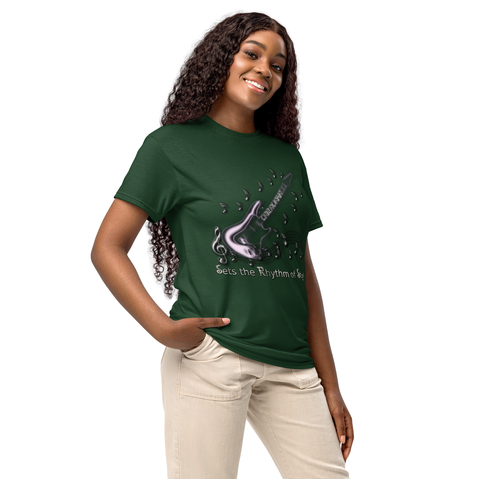 🎸 Premium® T-Shirt CaRaUaNa Guitar V1 Carauana Store