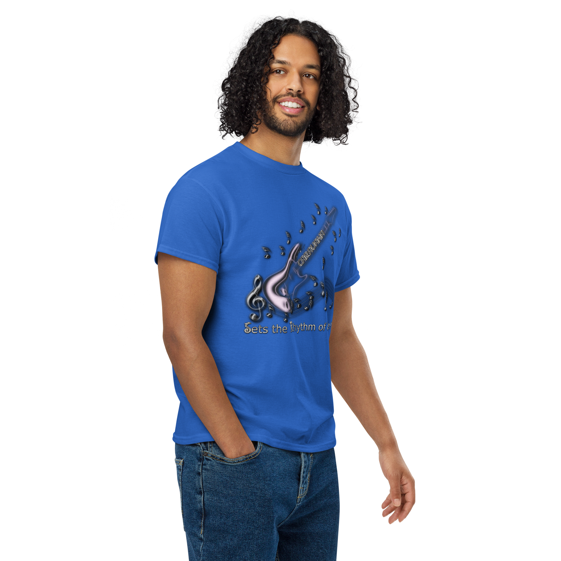 🎸 Premium® T-Shirt CaRaUaNa Guitar V1 Carauana Store