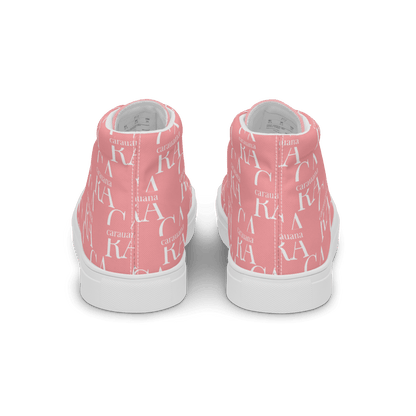 CARAUANA Hip Hop canvas shoes Pink Branded