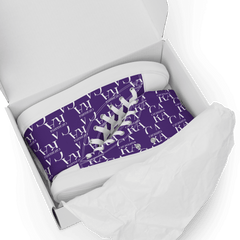 CARAUANA Hip Hop canvas shoes violet Branded