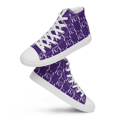 CARAUANA Hip Hop canvas shoes violet Branded