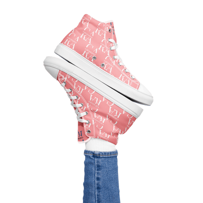 CARAUANA Hip Hop canvas shoes Pink Branded