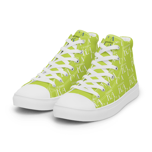 CARAUANA Hip Hop canvas shoes Lemon Branded Carauana Store