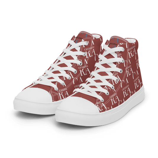CARAUANA Hip Hop canvas shoes Brown Branded Carauana Store