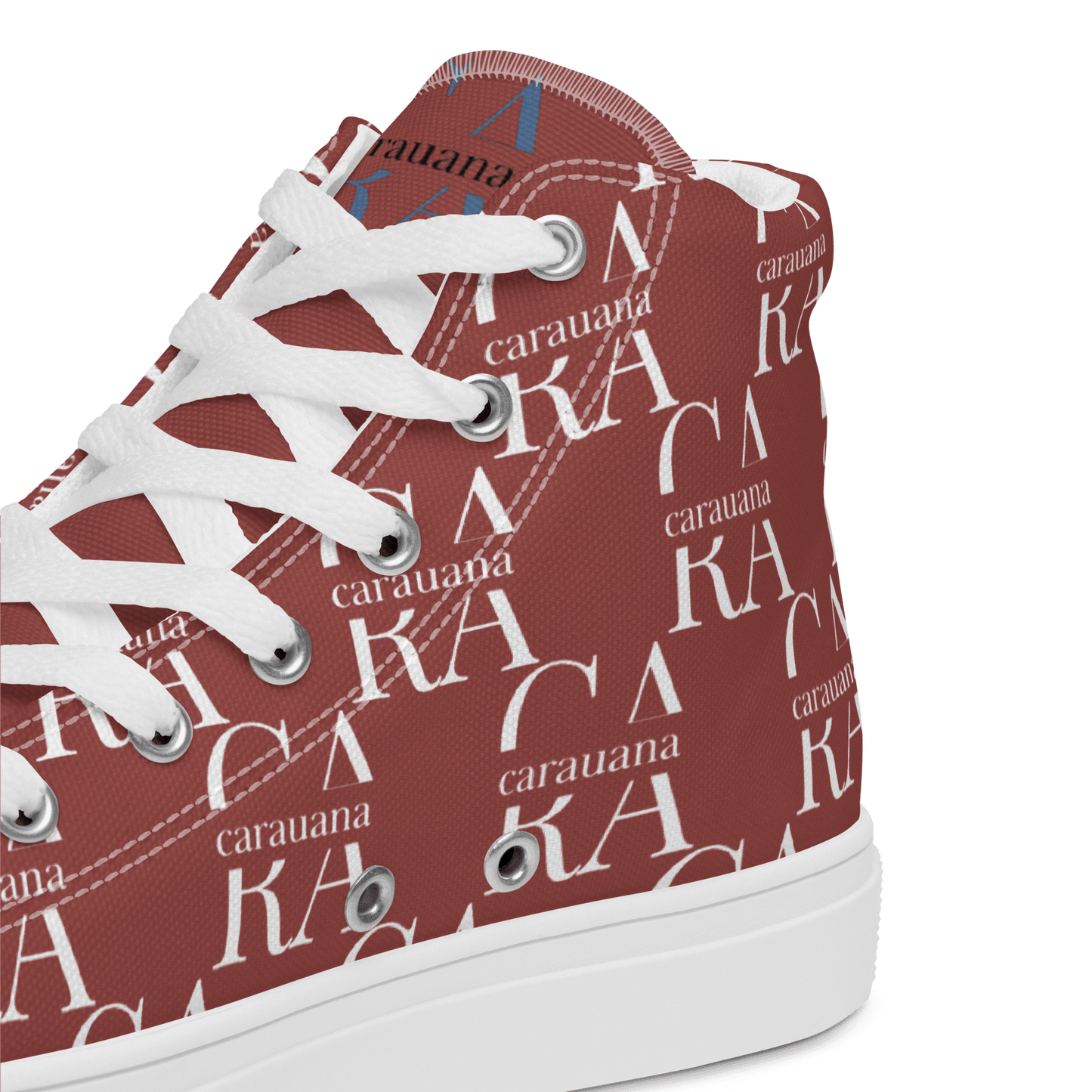 CARAUANA Hip Hop canvas shoes Brown Branded